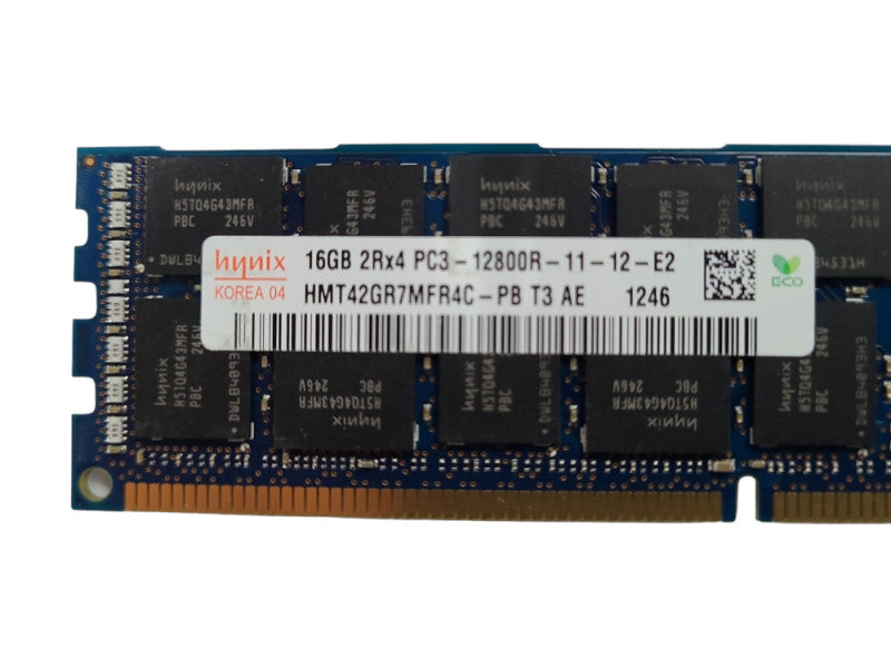 SK Hynix 16GB 2Rx4 PC3-12800R, DDR3 Server Memory Q