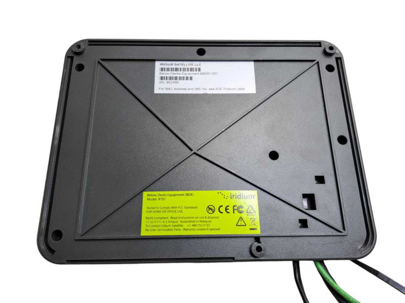 Iridium 9701 BBDE1201 | Open Port Below Deck Terminal Unit Satellite Phone