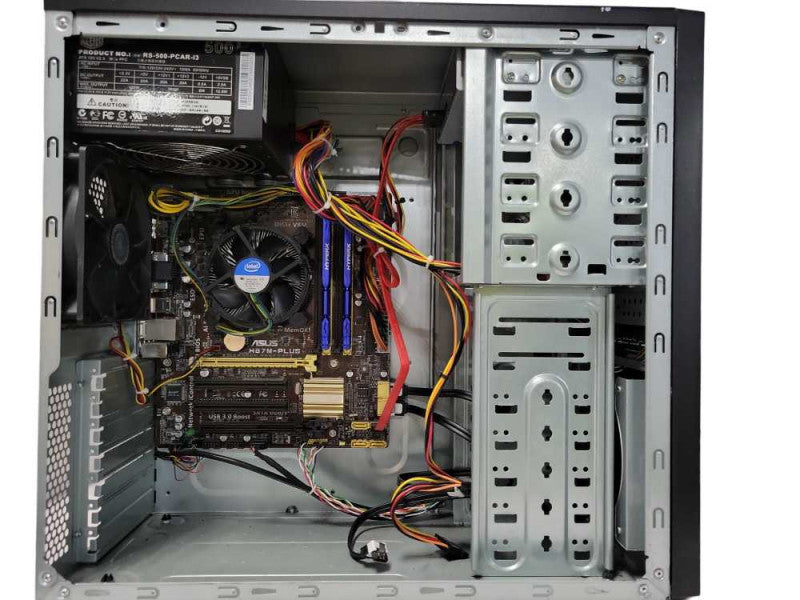 Custom/Asus Mid Tower PC,intel Core I7- 4740 3.4GHz, 16GB DDR3, No HDD/OS _