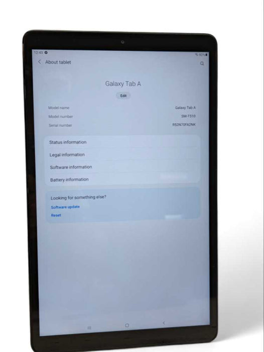 Samsung Galaxy Tab A SM-T510 (2019) 10.1 inch 32GB UNLOCKED USB-C  Q-