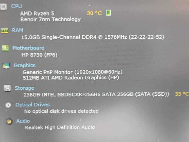 HP ProBook 445 G7| Ryzen 5 4500U| 16GB DDR4| AMD Radeon Graphics| 256GB SSD  QÎ²