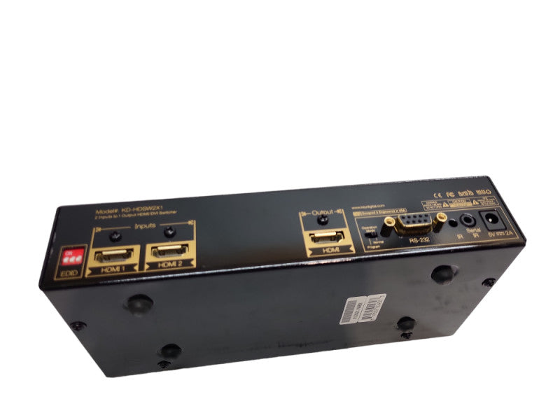 Key Digital 2 Inputs To 1 Output HDMI / DVI Switcher, KD-HDSW2X1 &