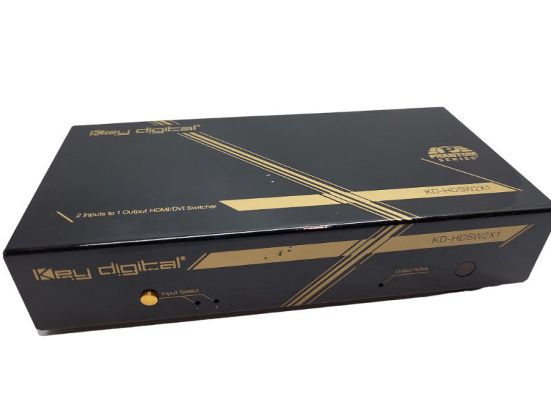 Key Digital 2 Inputs To 1 Output HDMI / DVI Switcher, KD-HDSW2X1 &