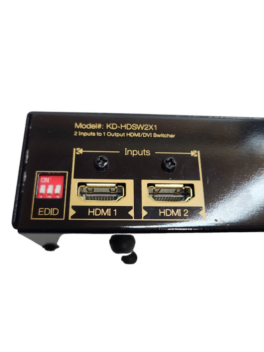 Key Digital 2 Inputs To 1 Output HDMI / DVI Switcher, KD-HDSW2X1 &