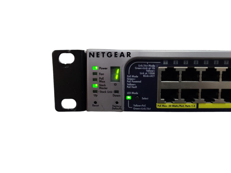Netgear ProSafe GS748TPS 48 Port Gigabit PoE Ethernet Network Switch