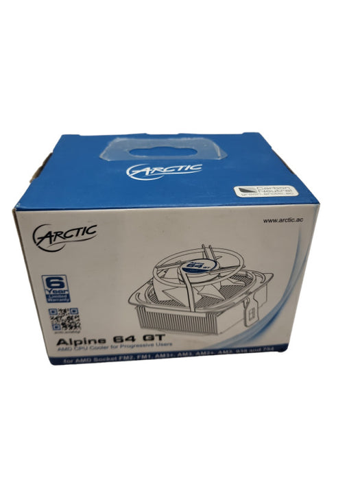 ARCTIC Alpine 64 GT AMD CPU Cooler for AMD Socket, AM3, AM2+, AM2, 939, 754 &