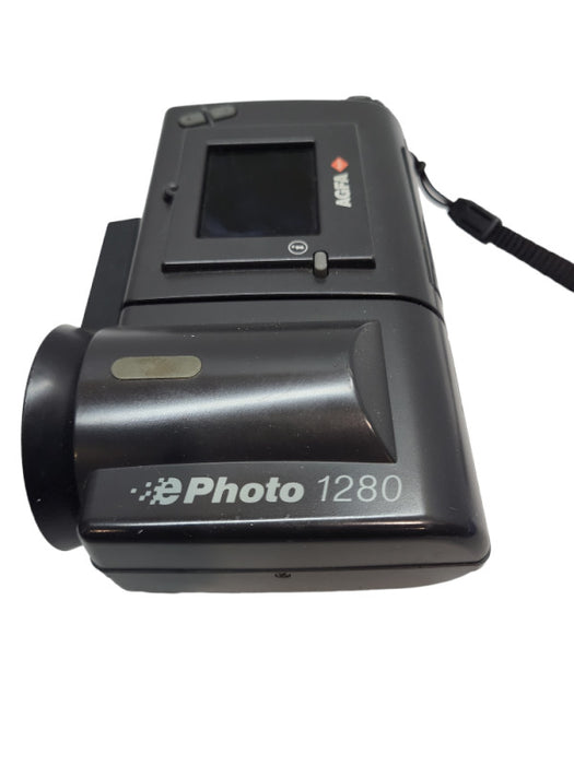 Vintage 1997 Original Agfa ePhoto 1280 Digital Camera with pouch &