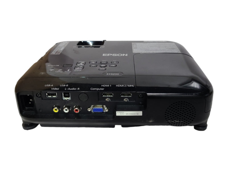 Epson EX9200 Wireless 3LCD Projector, Lamp Hour: 490hrs