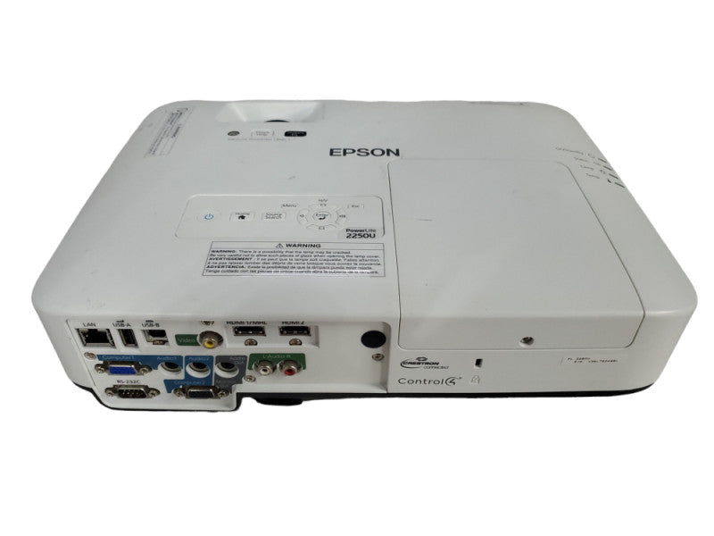 Epson PowerLite 2250U HDMI Projector 1500-1700 Lamp Hours Q|