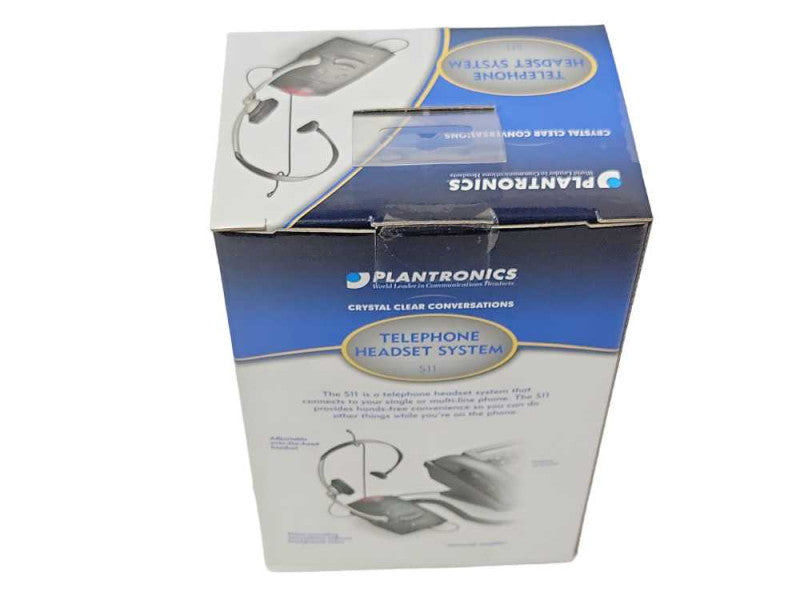 Plantronics phone headset system S11 Noise-cancelling microphone hands free Q_