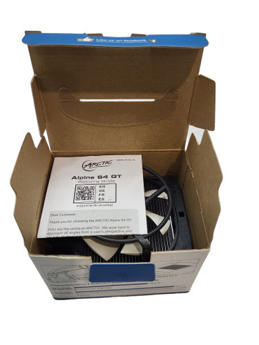 ARCTIC Alpine 64 GT AMD CPU Cooler for AMD Socket, AM3, AM2+, AM2, 939, 754 Q!