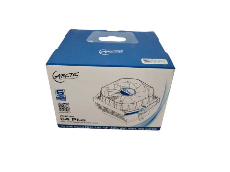 Arctic Alpine 64 Plus Heatsink & Fan (For FM2+/FM2/FM1/AM3+/AM3/AM2+/AM2/939) Q!