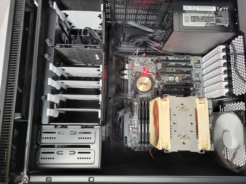 Custom/Asus Tower PC, Core i7-4790 3.6GHz, 32GB RAM, 860W PSU, READ _