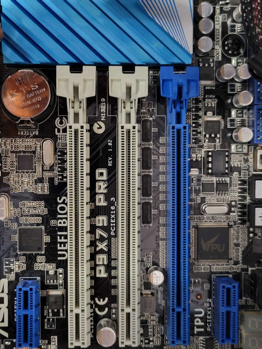 Custom/Asus Tower PC, Core I7-3820 3.6GHz, 16GB RAM, 550W PSU, No HDD/GPU SEE _