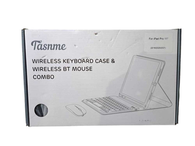 Tasnme Wireless Keyboard Case & BT Mouse For iPad Pro 11\\" 2018/20/21