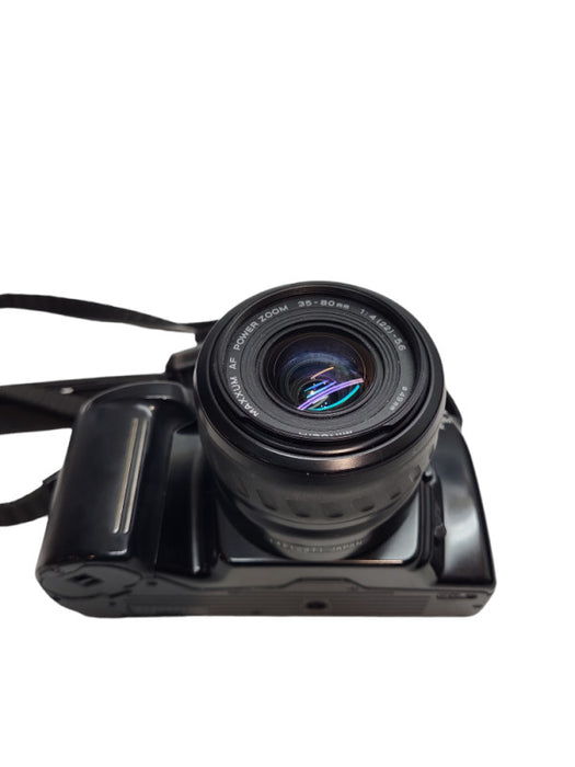 Vintage MINOLTA MAXXUM 3 xi SLR Camera 35mm w AF Zoom 35-70mm Lens w/ Strap &