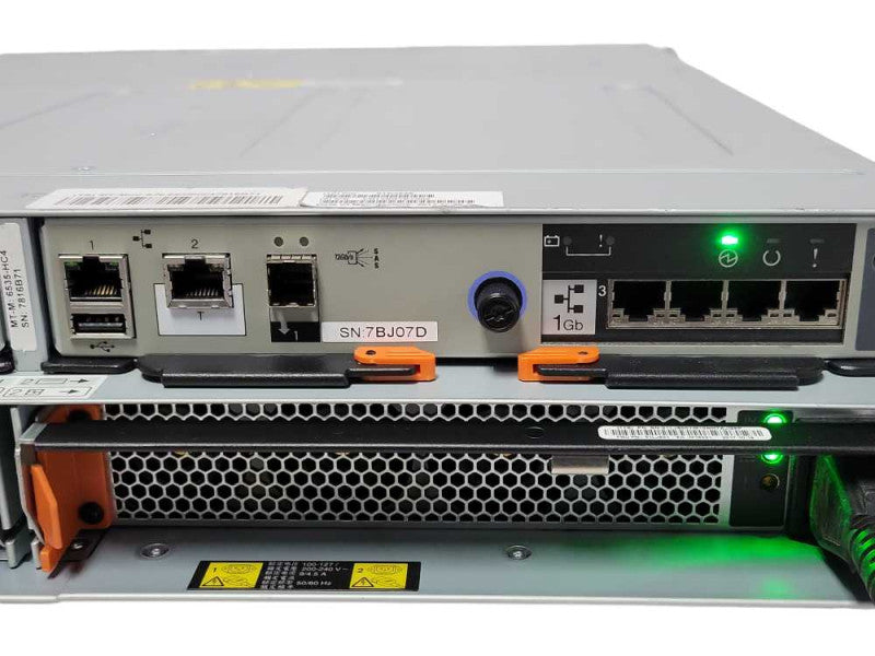 Lenovo Storage V3700 series storage 24x 2.5\\" Bays, 2x PSU, 2x 01LJ608 control _