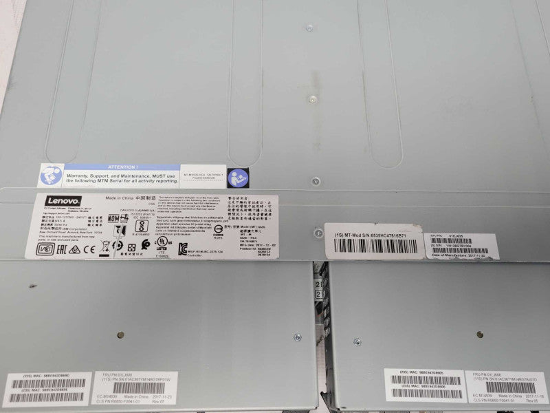 Lenovo Storage V3700 series storage 24x 2.5\\" Bays, 2x PSU, 2x 01LJ608 control _