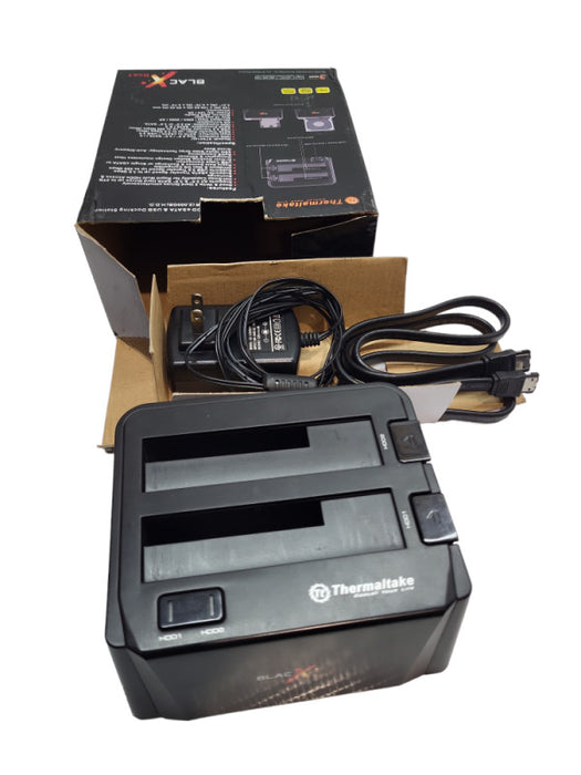 Thermaltake ST0014U BlacX Dual SATA HDD Docking Station USB 2.0 &