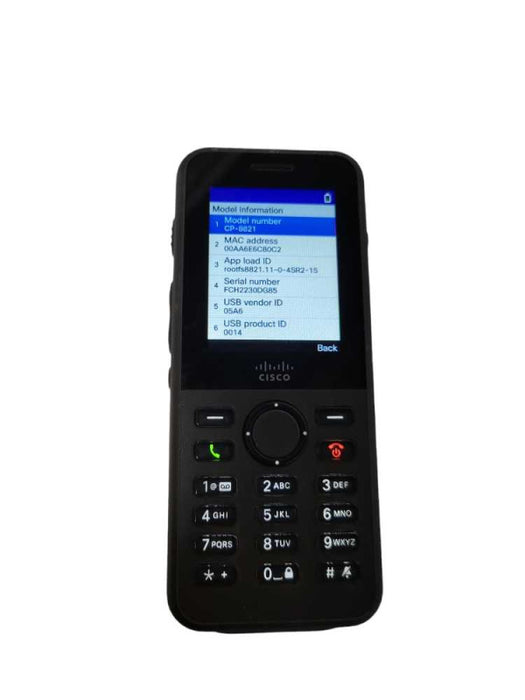 Cisco CP-8821 Wireless VOIP IP Phone Q_