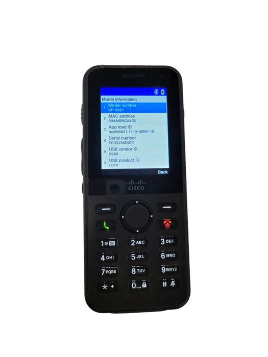 Cisco CP-8821 Wireless VOIP IP Phone Q_