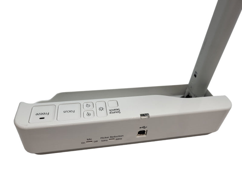 Epson ELPDC07 Digital Document HD 1080p Camera Portable Visualizer 8x Zoom &