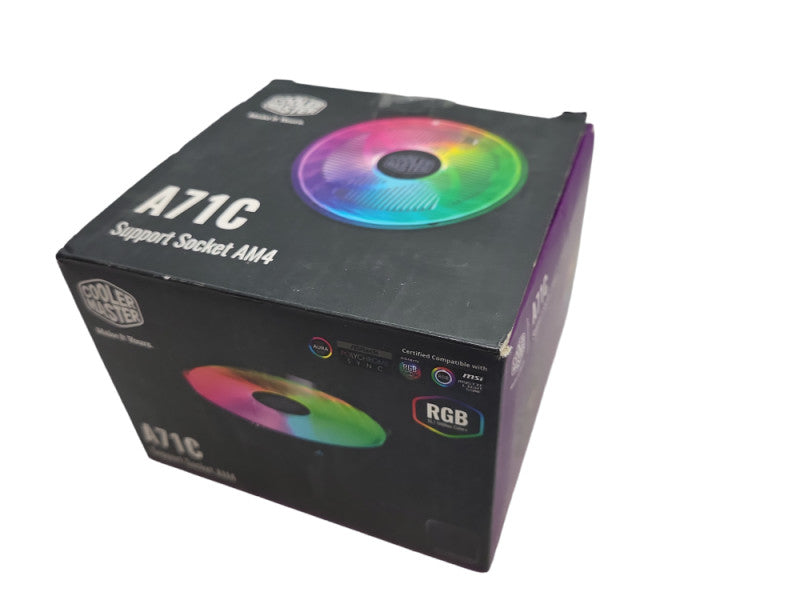 Cooler Master A71C ARGB | AM4 CPU Air Cooler &
