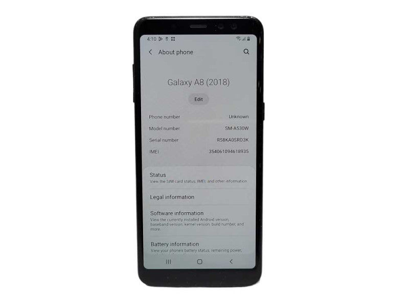 Samsung Galaxy A8 32GB (SM-A530W) - READ Q$