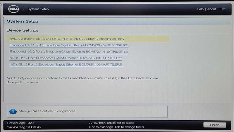 Dell PE T320, Xeon E5-2420 v2 2.20GHz, 32GB RAM, PERC H710, 1x PSU