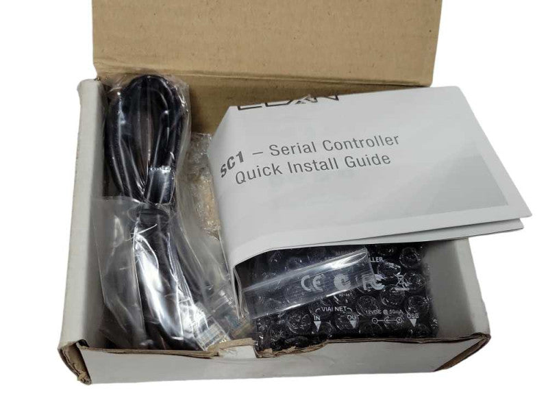 Open-Box ELAN Model SC1 Serial Controller w/ network cable _