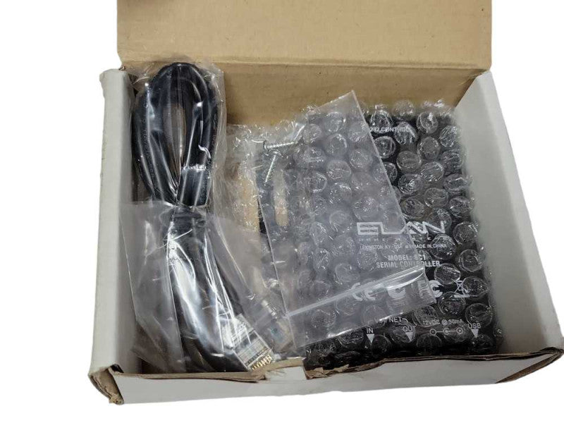 Open-Box ELAN Model SC1 Serial Controller w/ network cable _
