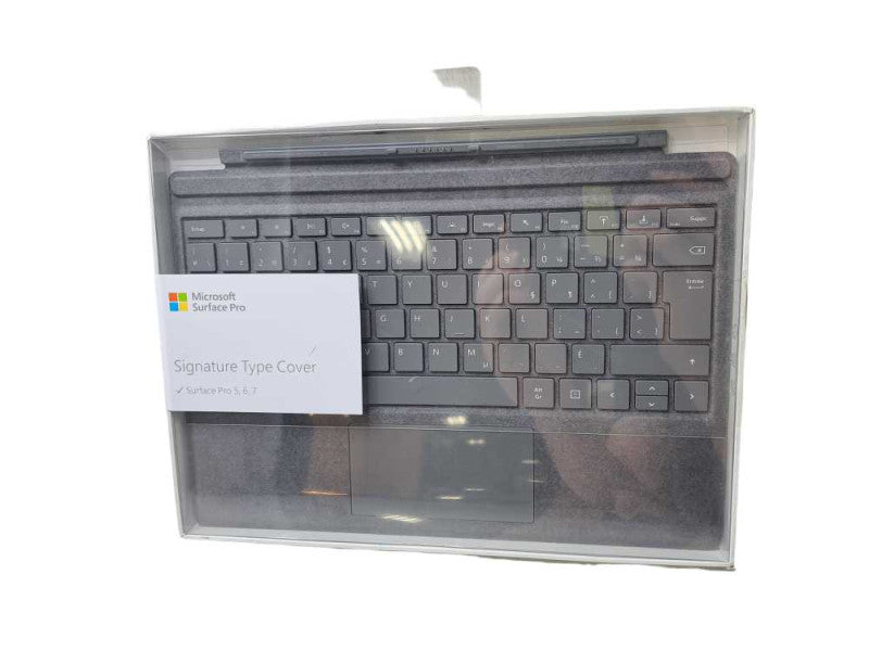 NEW | Microsoft Surface Signature Type Cover Alcantara | Grey | Model 1725