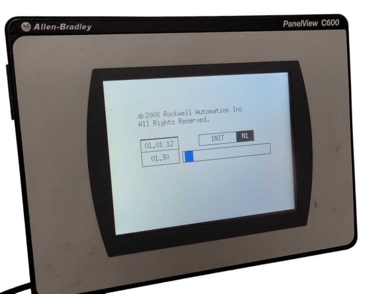 Allen-Bradley PanelView C600 Touch-Screen Display 2711-T6C, READ _