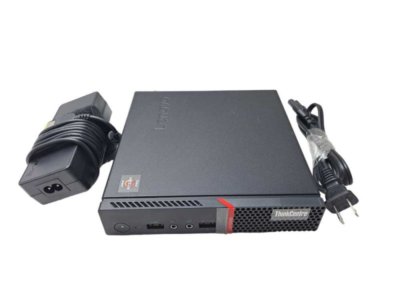 Lenovo M715q USFF | Ryzen 5 Pro 2400GE @ 3.2GHz 8GB DDR4 256GB NVMe + 90W AC