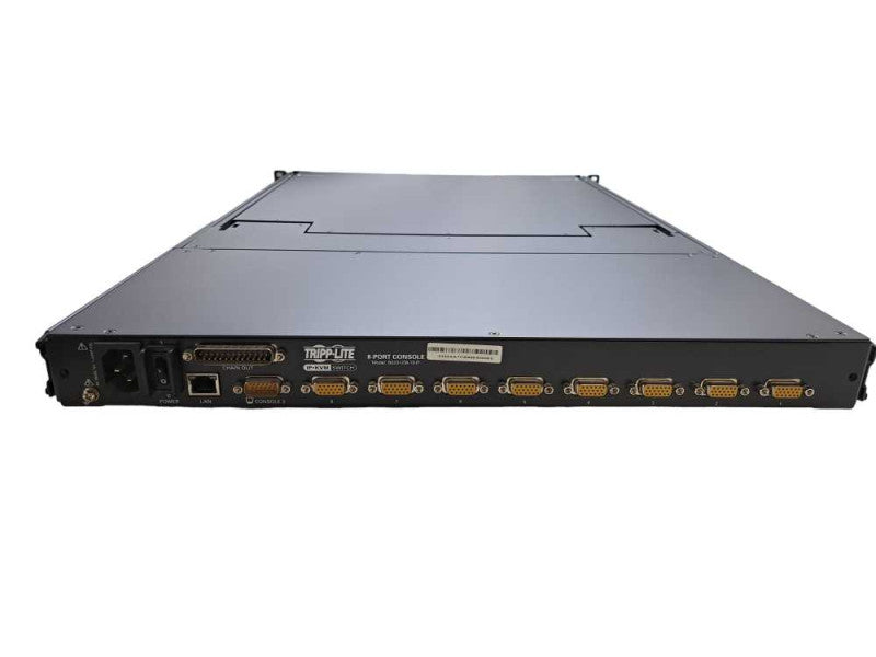Tripp Lite B020-U08-19-IP | 1U 8-Port Console KVM Switch IP w/ 19 LCD *READ*