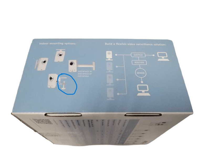 Open-box Axis M1034-W US Network camera, READ Q_