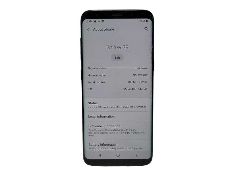 Samsung Galaxy S8 64GB (SM-G950W) - READ $