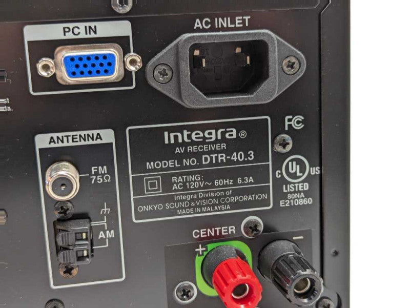 Integra DTR 40.3 Full HD Home Theater HDMI 7.2 Channel Network AV Receiver Q-