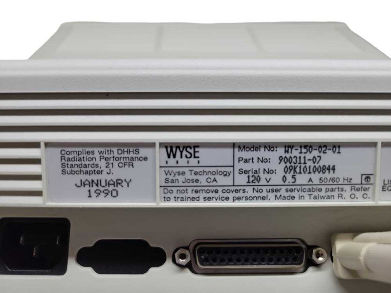 Wyse WY150 (WY-150) Amber Terminal %