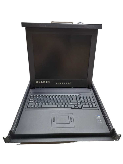 Belkin F1DC101P-SR 17\\" Inch Server Mounting LCD Rack Console