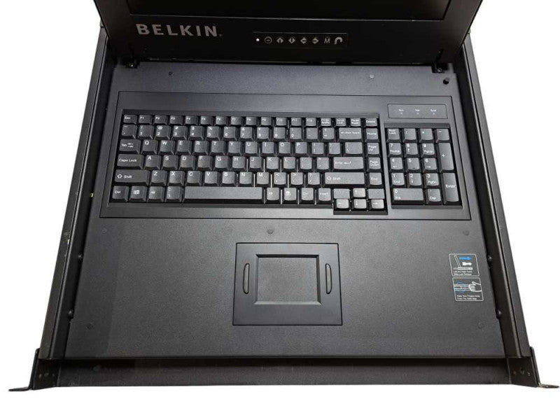 Belkin F1DC101P-SR 17\\" Inch Server Mounting LCD Rack Console