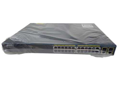 Cisco WS-C2960+24PC-L 24 Port PoE Ethernet Network Switch !
