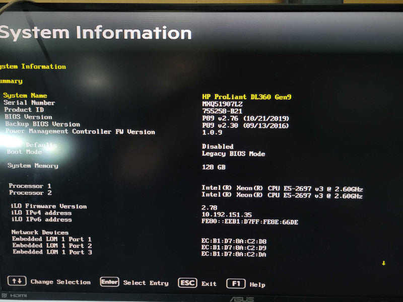 HP ProLiant DL360 Gen9 - 2x Xeon E5-2697 v3 | 128GB RAM | NO HDD | P440ar  %