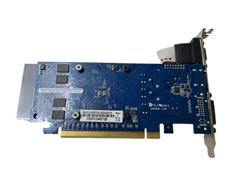 ASUS NVIDIA GeForce 210 (EN210) 1GB DDR3 PCIe Silent Video Card