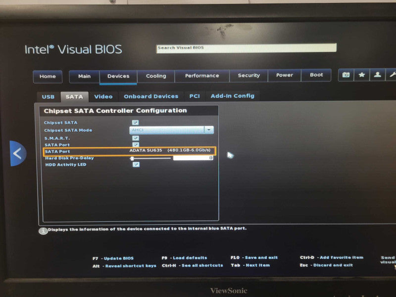 Intel BOXNUC8i7BEH1 Mini PC, Core I7-8559U 2.7GHz, 4GB RAM, 480GB SSD Q_