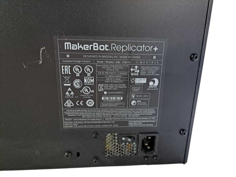 MAKERBOT Replicator+ PABH65 | 3D Printer *READ*