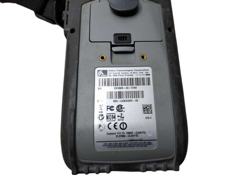 Zebra QL320 Plus Portable Barcode Thermal Printer Wireless *READ*