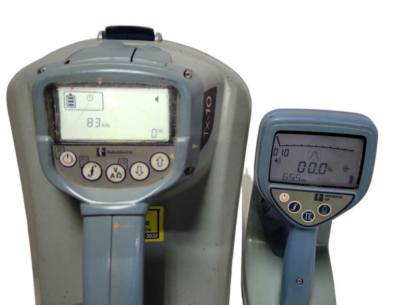 RadioDetection RD4000 Cable & Pipe Locator with TX10 Transmitter READ _