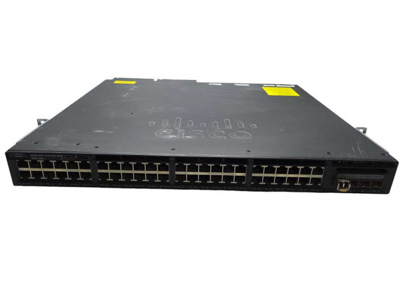 Cisco WS-C3650-48FQ-S Catalyst 3650 48 PoE Switch 4 x 10g Uplink $