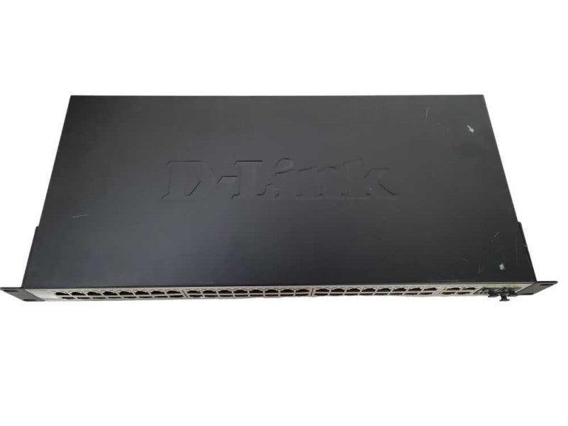 D-Link DGS-1210-52 Ethernet 48-Port Gigabit Smart Rackmount Network Switch !